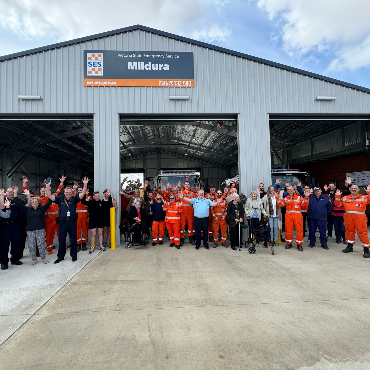 VICSES Mildura Unit volunteers, senior regional staff and local stakeholders came together to celebrate the unit's 45th anniversary at the weekend.