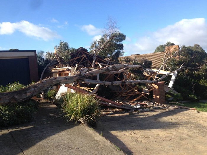 Taken from Sunbury SES page after June 24 severe weather event