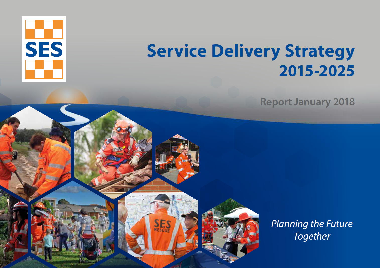 VICSES Service Delivery Strategy cover page