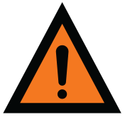 Advice warning - orange