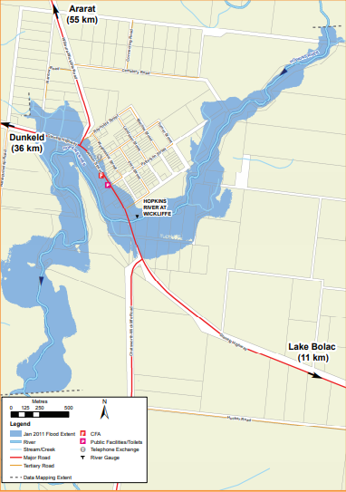 Wickliffe flood map