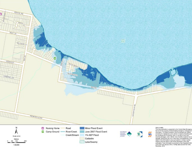 Eagle point flood map