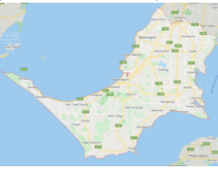 Mornington peninsula municipal map