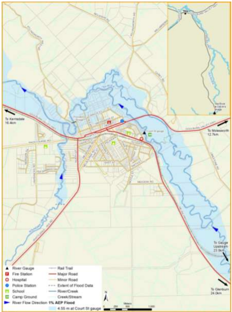 Murrundindi flood map