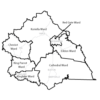 Murrindindi Shire municipal map