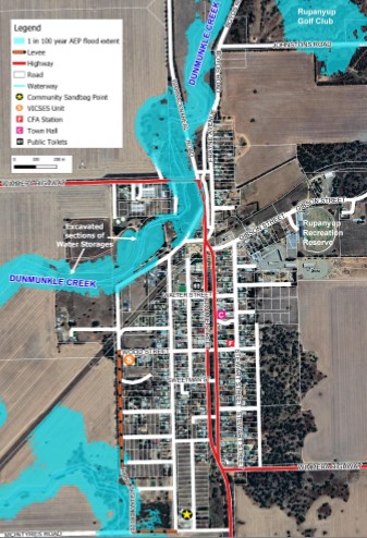 Rupanyup flood map